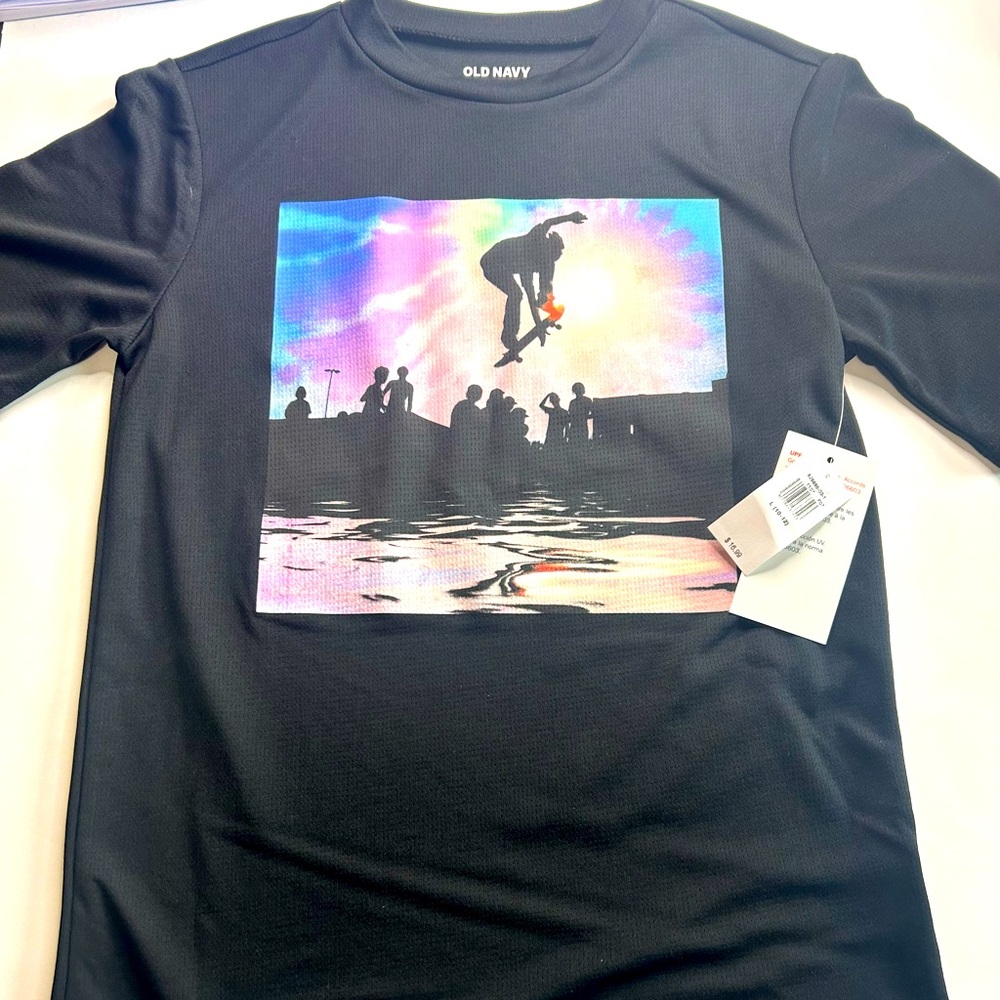 NWT Boys Old Navy Short Sleeve Shirt Size 10/12